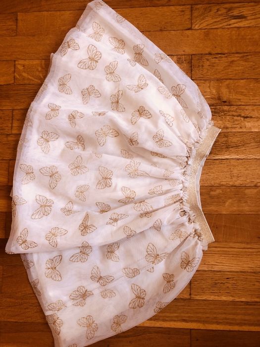 Полички НМ тюл и дънкова