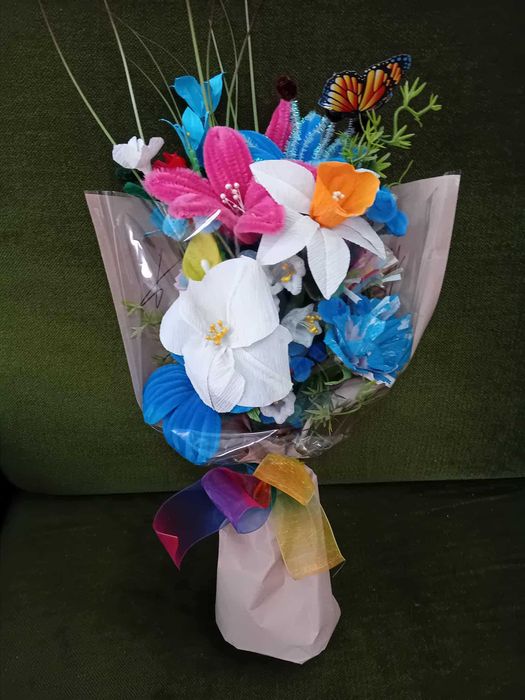 ЦВЕТЯ - ръчно изработени