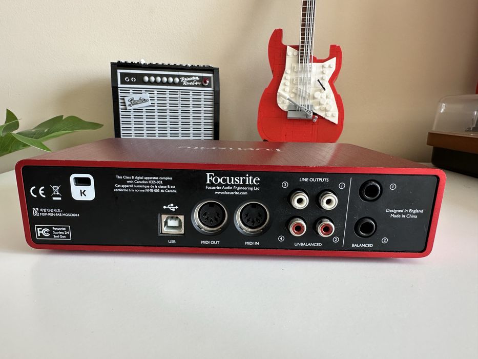 Focusrite scarlett 2i4 gen 2