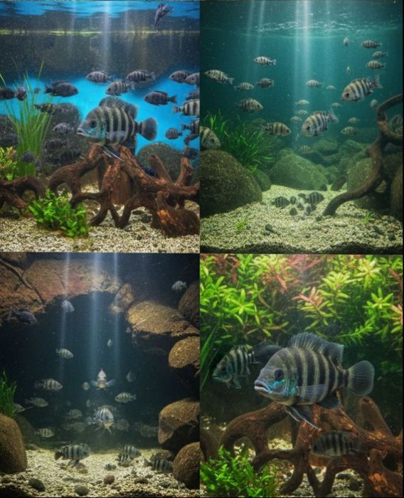 Африканские Рыба Тиляпия