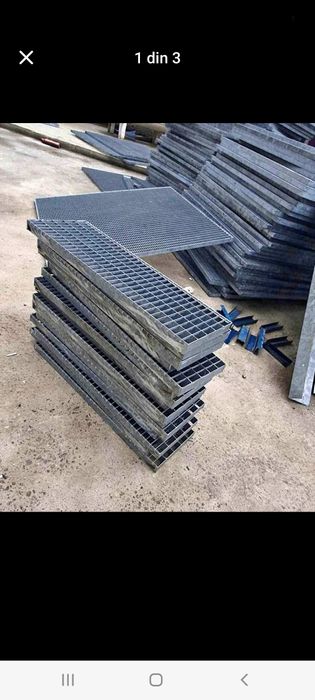Gratare metalice galvanizate diferite dimensiuni debitam la comandă cl