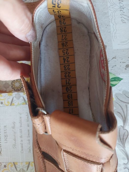 Sandale piele naturală, mărime 43 ![29 cm].Vezi poze.