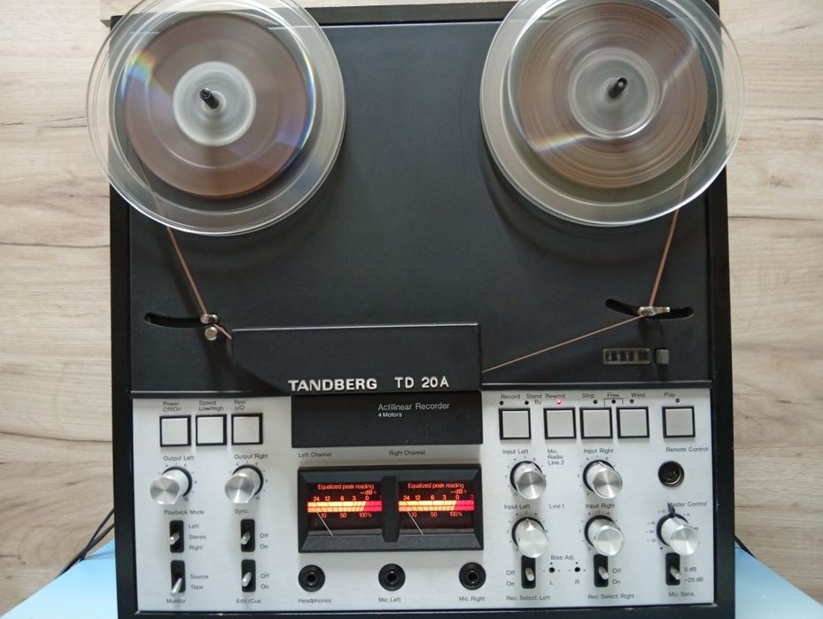 Tandberg TD 20 A cap de serie magnetofon retro