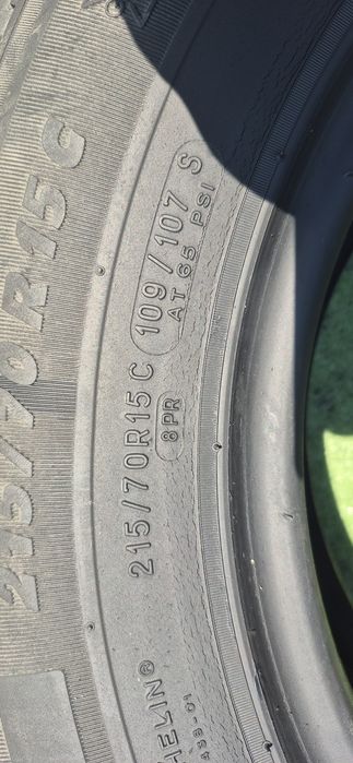 Anvelope 2x215 70 15c Michelin dot 19 mm 4.7