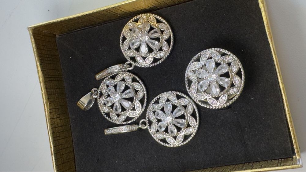 Набор серебро 925