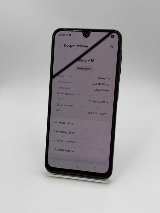 Amanet Lucky Gold VITAN / Samsung A16 / 128 GB 4 GB RAM / Factura / Garantie #55693