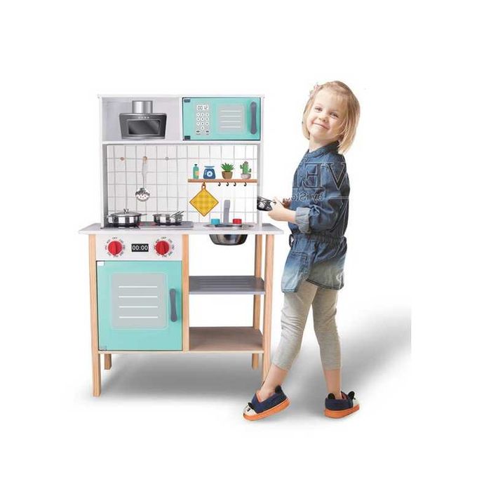 Дървена кухня Mercado Trade, Със светлинни и звукови аксесоари