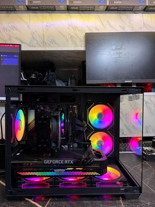 Новый Мощный Игровой компютер i5 12400f/RTX 4060 Системный Блок Пк