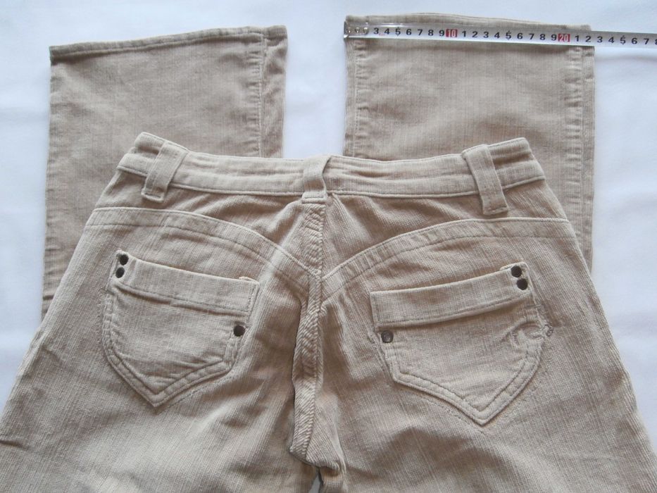 Дамски бежови джинси