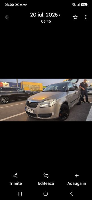 Skoda fabia 1,2 benzină