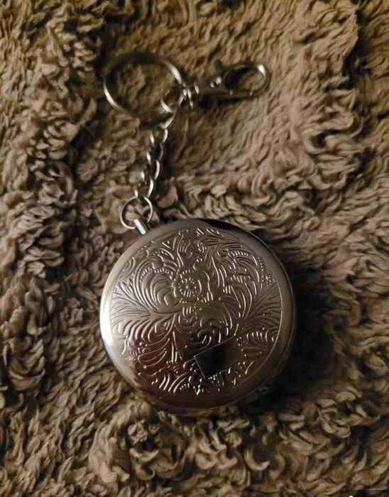 10 лв Пепелник за път/ мобилен неръждаема стомана с ключодържател