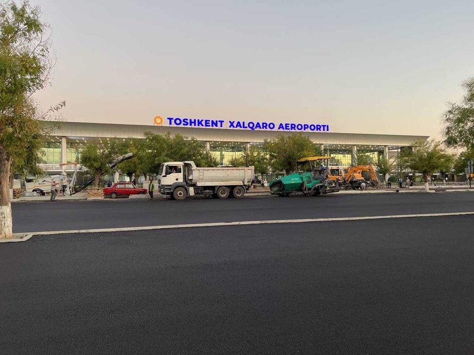 Асфальтирование дорог в Ташкенте