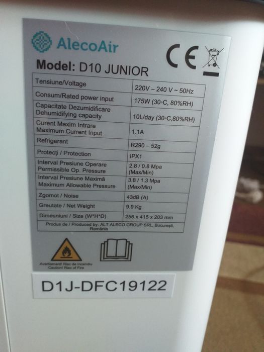 Dezumificator de vanzare