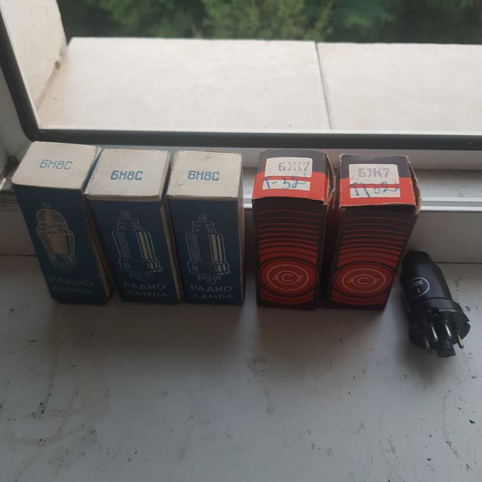 Lampi UU5 6N2S 6N3S 6J7 PL504 EF80 EBF89 85A1 6J8 ECC82 ECC83