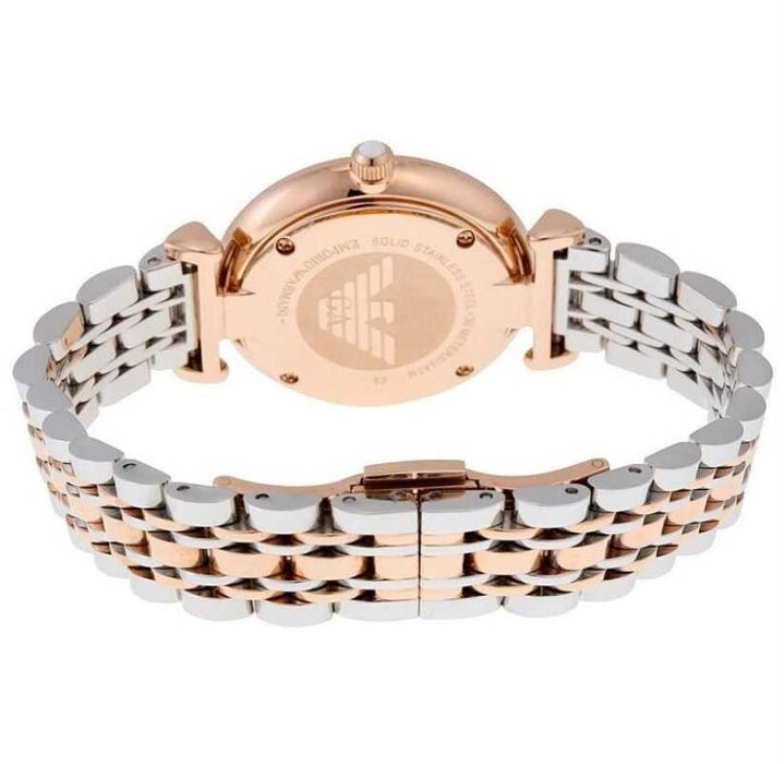 Emporio Armani Gianni T-Bar - Rose Gold - нов дамски часовник