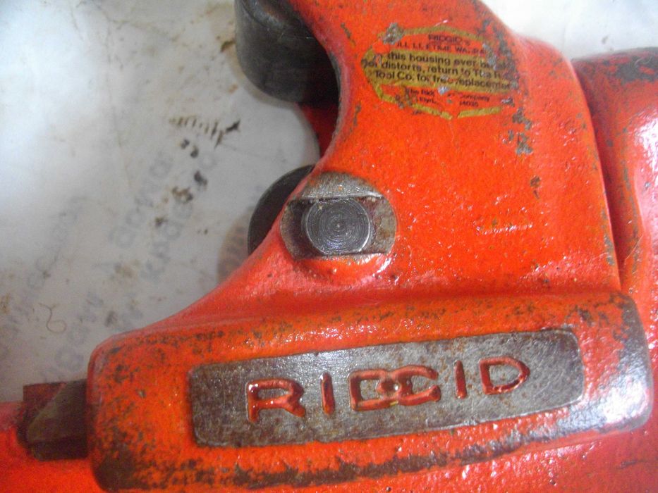 3-4 цола Тръборез RIDGID ALARM ROLAX Тръбно Менгеме 3-4 цол RIDGID НРБ