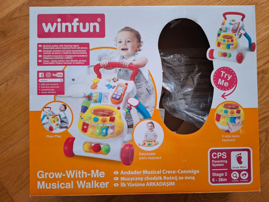 WINFUN Музикална проходилка Grow with me