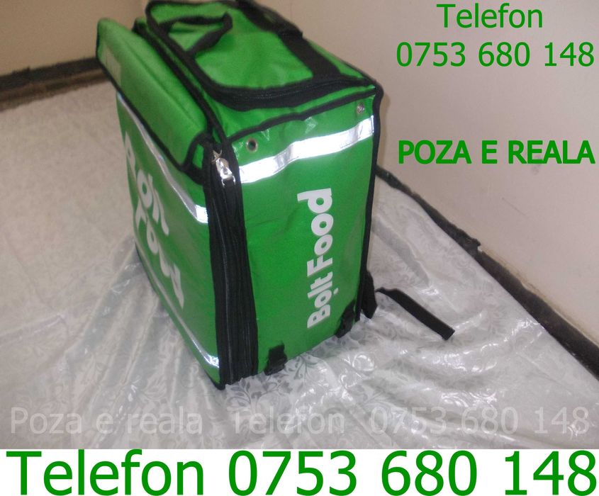 Geanta Rucsac Bolt Food modelul NOU de geanta EXTENSIBILA termica BOLT