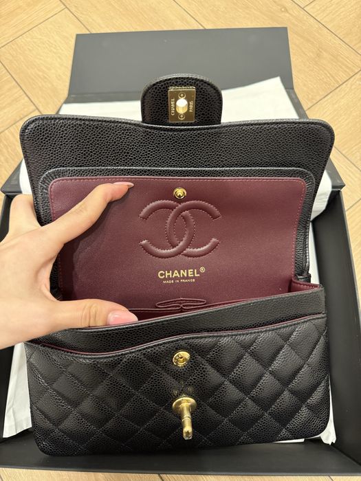 Сумка Шанель икорная кожа