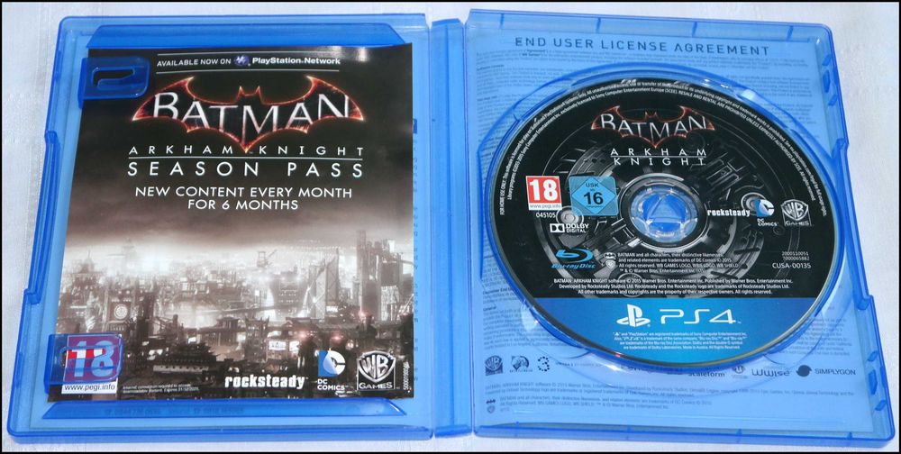 Batman Arkham Knight PS4 Playstation 4