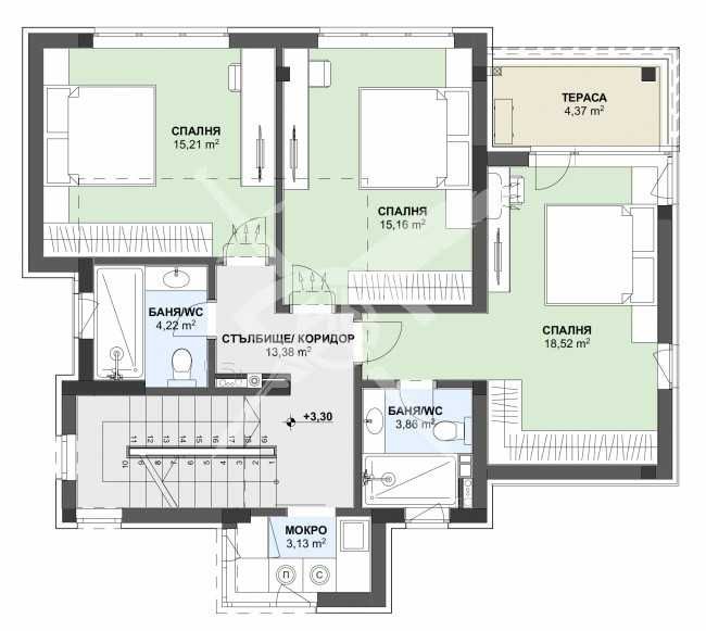 Продава се Къща в Бургас, Крайморие - 355 кв.м за 930 €/кв.м - Снимка #3