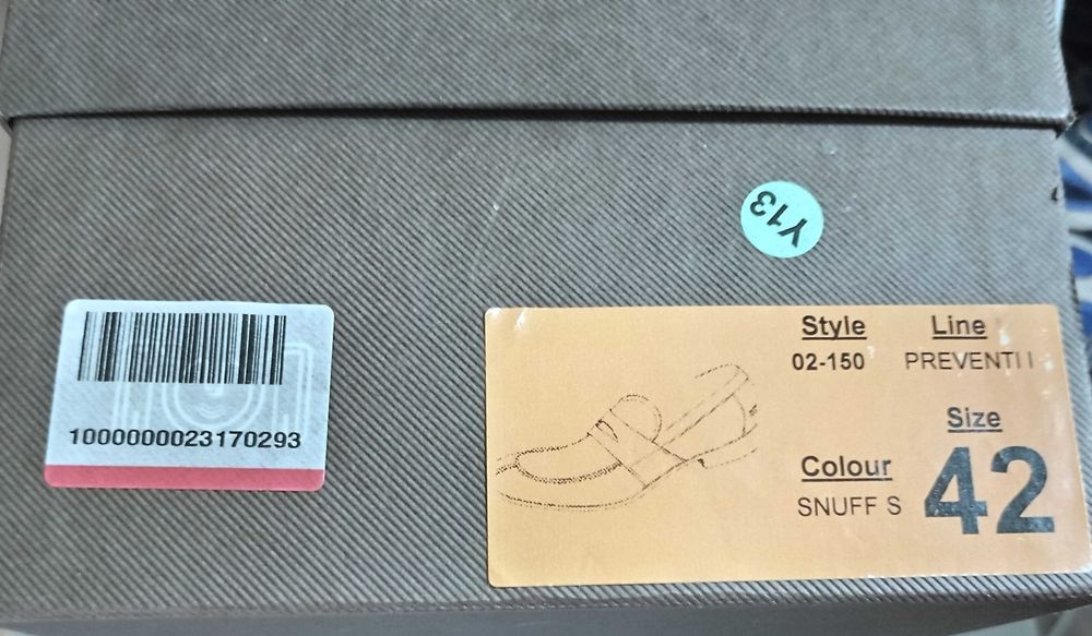Preventi Pantofi barbati maro piele Nr. 42