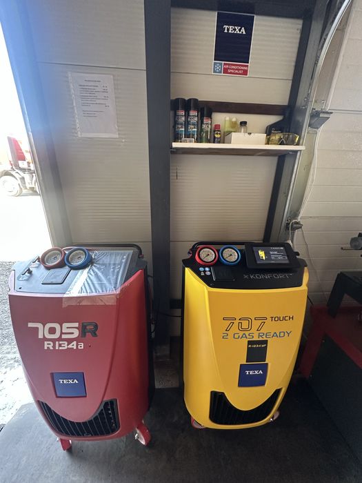 Incarcare freon auto R134a &             R 1234 yf
