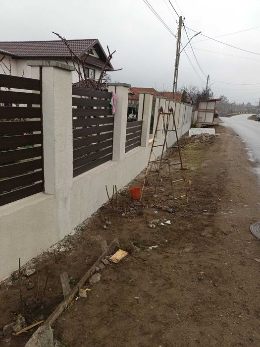 Garduri din sipca metalica, panou stil jaluzele, tabla, plasa si BCA