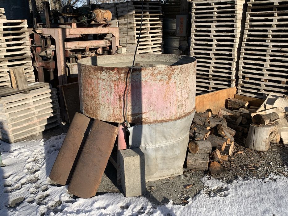 Пескоблочный станок