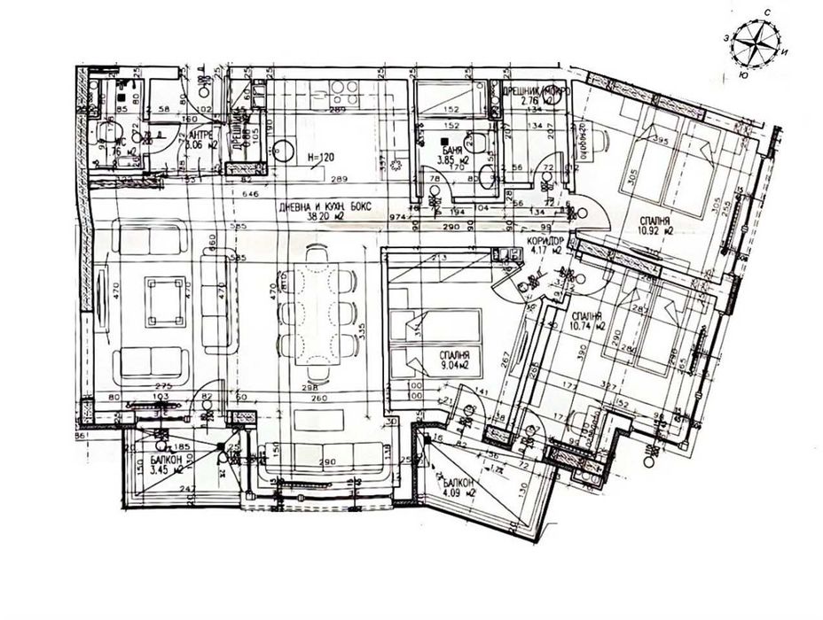 Многостаен апартамент, напълно обзаведен, до бъдеща метростанция