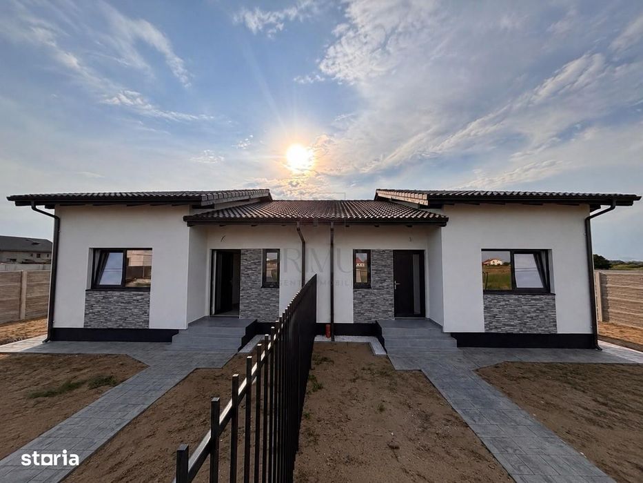 Duplex Modern Pe Parter, Mosnita Noua, 375Mp Teren.