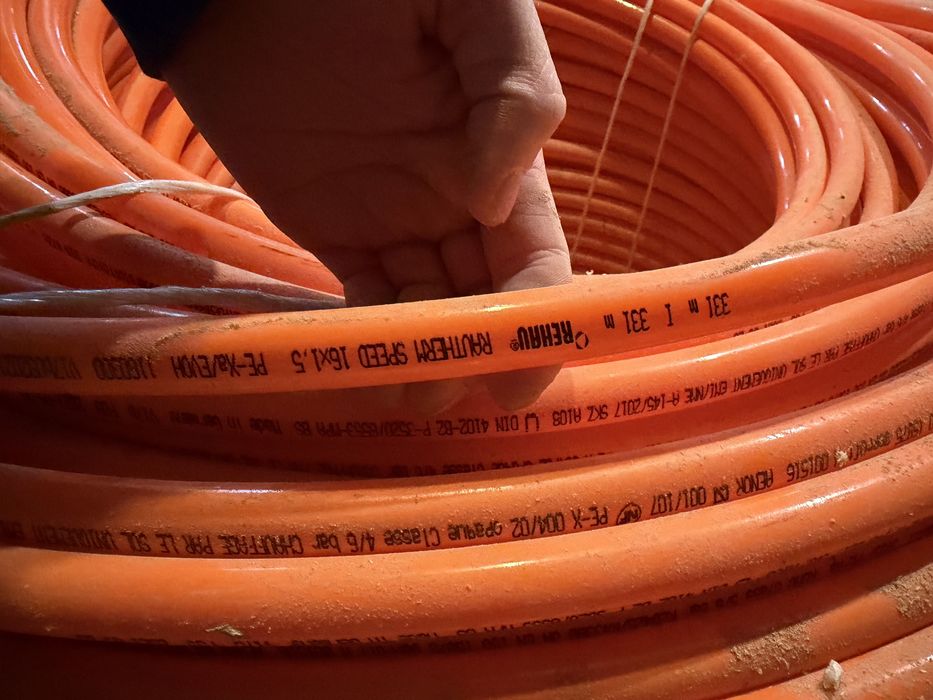 Furtun incalzire pardoseala rehau