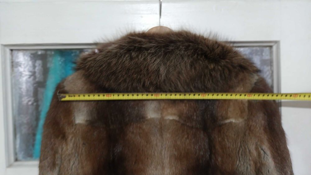 Palton de blana naturala 2 bucati