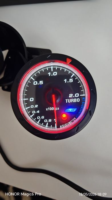 Буст метър  ДЕФИ DEFI 63мм 2 и 3 бара  boost буустметър бууст метър бустметър  турбо уред
