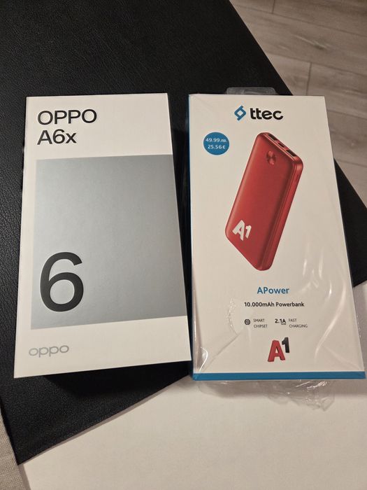 Телефон OPPO A6X + подарък powerbank