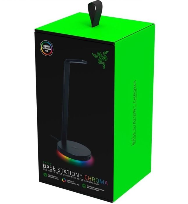 Razer base station v2 chroma + Razer opus x green