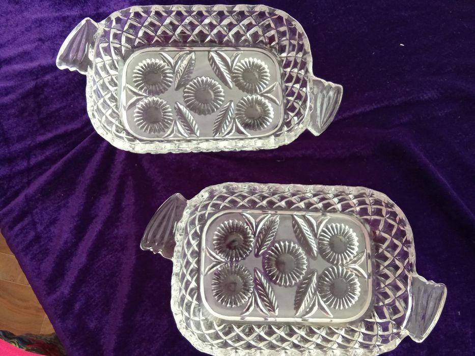 Салатница Хрусталь в отличном состоянии