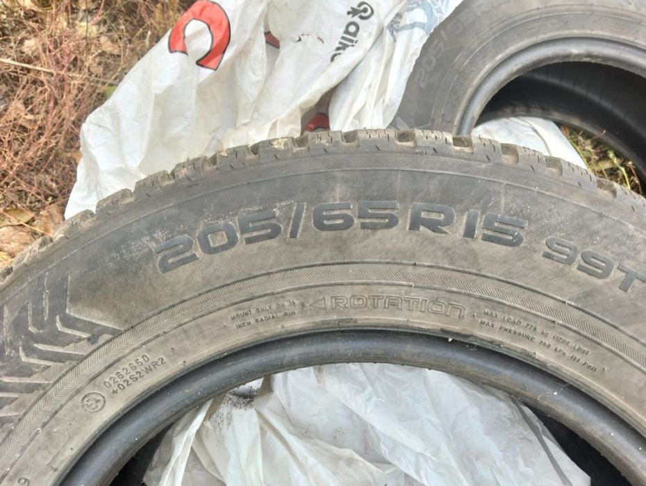 Продам шины 205/65/15