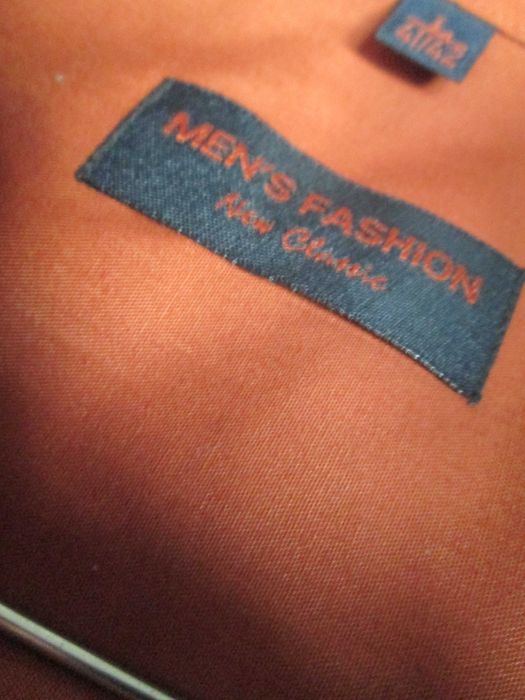 camasa caramizie   Men,s fashion L