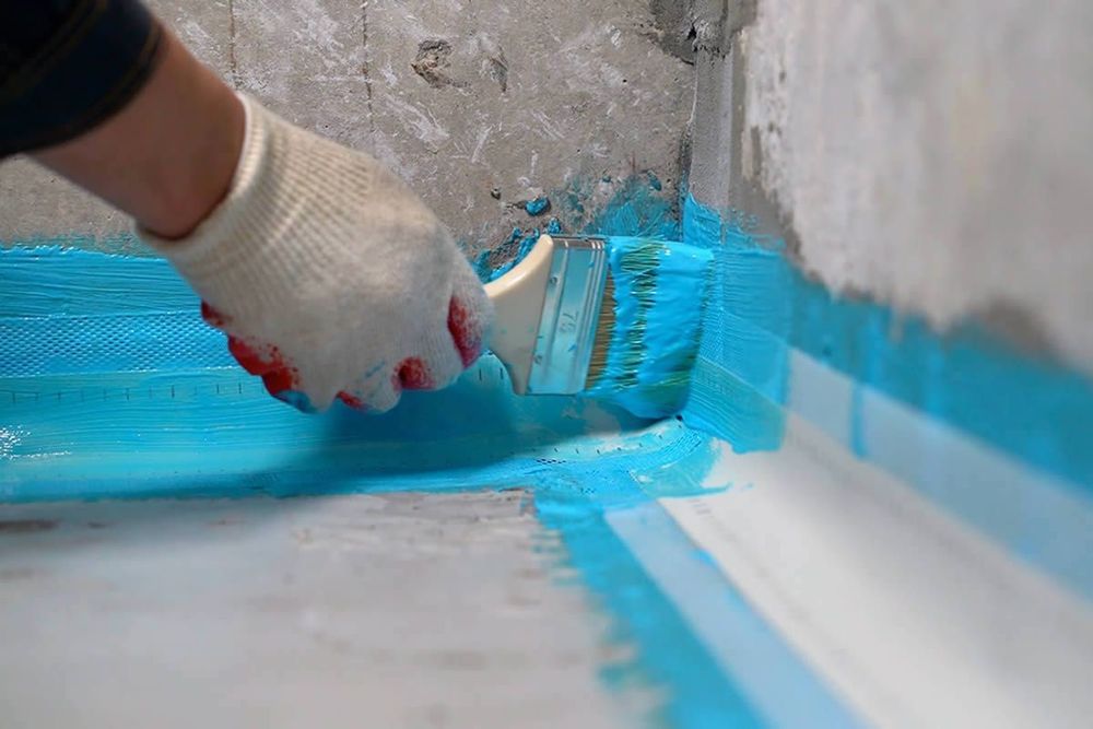 Gidroizalyatsa Emutsa Gruntovka Travertin Ritseplar kelishilgan holda