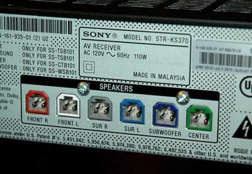 Sony Cable With Connector Speaker / Sateliti si SW - Home Cinema Sony