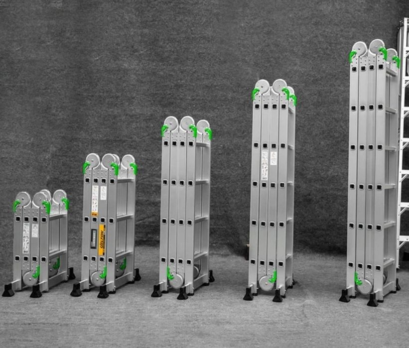 Лестницы трансформеры размеры 3.7 м  и 4.7 м