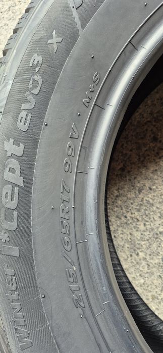 4 anvelope iarna ca noi Hankook 215/65/17,dot 2021-2022.Pretul este pe bucata.