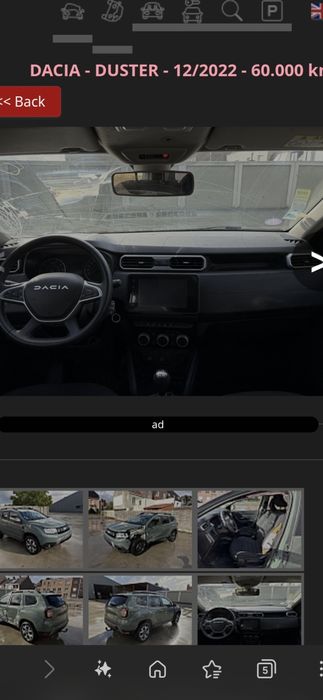 Dacia duster 2022