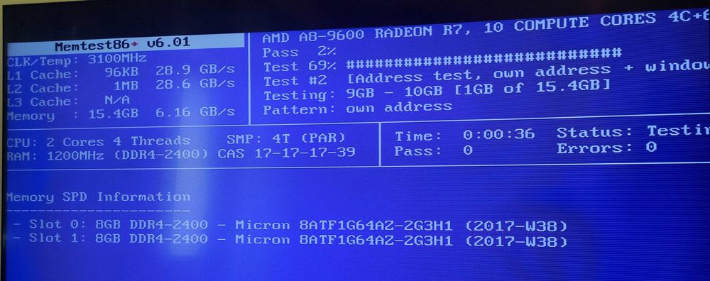 KIT RAM PC desktop tip DDR4 16GB 2x 8GB 2400 hynix micron