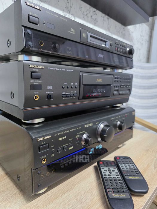 Technics SA-AX7/ Technics SL-PS740A/ Technics SJ-MD100