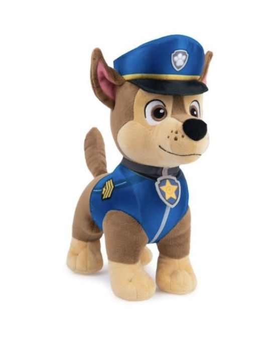 Jucarie de plus, Paw Patrol, Chase, 35 cm, NOU