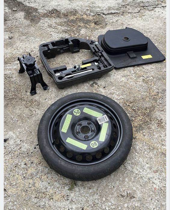 Kit Roată Rezervă T125/70 R19 OEM Audi A4 B8 / B8.5 8K0601027D