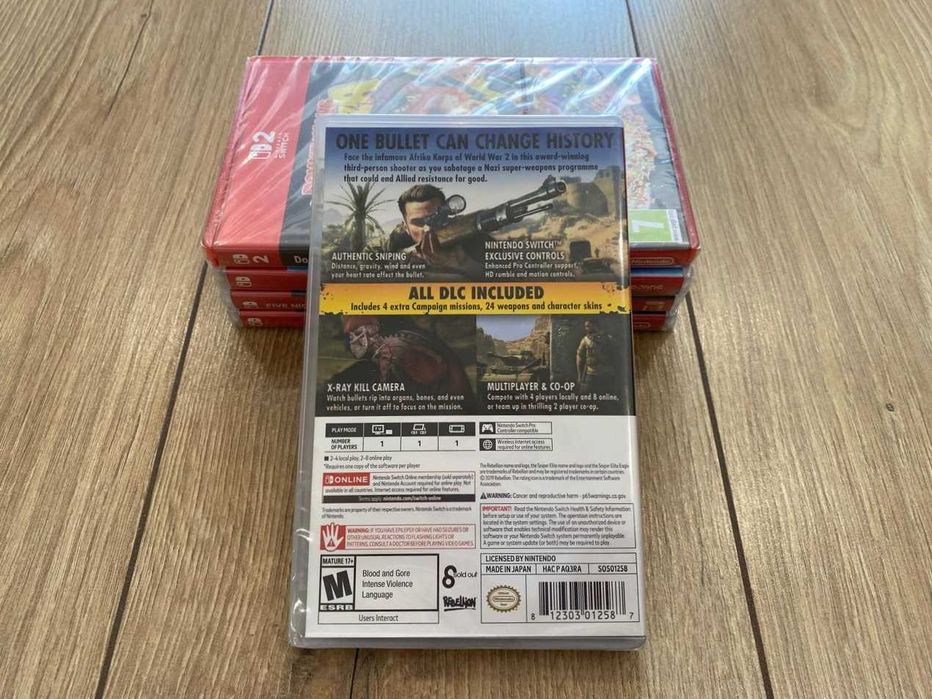 Новый Sniper 3 Ultimate Edition Nintendo Switch/Снайпер 3 Нинтен
