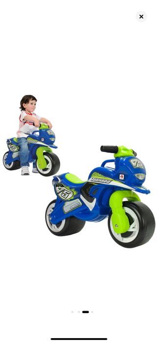 Motocicleta Ride-on Injusa - Tundra Tornado, albastru